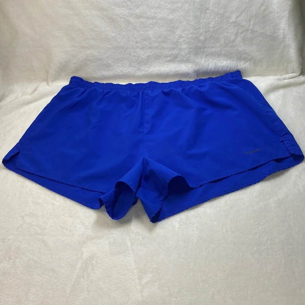 Nike Dri-Fit Blue Running Shorts Size Large - Picture 6 of 8